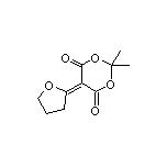5-(Tetrahydrofuran-2-ylidene)-2,2-dimethyl-1,3-dioxane-4,6-dione