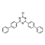 2,4-Di(4-biphenylyl)-6-chloro-1,3,5-triazine