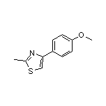 4-(4-Methoxyphenyl)-2-methylthiazole