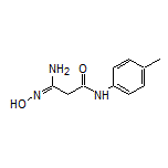 3-Amino-3-(hydroxyimino)-N-(p-tolyl)propanamide