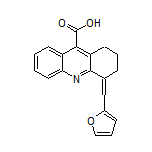 4-(Furan-2-ylmethylene)-1,2,3,4-tetrahydroacridine-9-carboxylic Acid