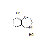 9-Bromo-2,3,4,5-tetrahydrobenzo[f][1,4]oxazepine Hydrochloride