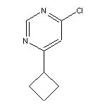 4-chloro-6-cyclobutylpyrimidine