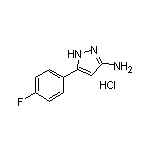 3-Amino-5-(4-fluorophenyl)-1H-pyrazole Hydrochloride