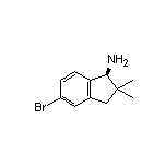 (S)-5-Bromo-2,2-dimethyl-2,3-dihydro-1H-inden-1-amine