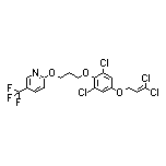 2-[3-[2,6-Dichloro-4-[(3,3-dichloroallyl)oxy]phenoxy]propoxy]-5-(trifluoromethyl)pyridine