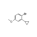 4-Bromo-3-cyclopropylanisole