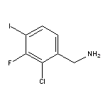 2-Chloro-3-fluoro-4-iodobenzylamine