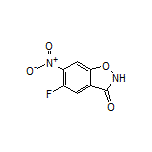 5-Fluoro-6-nitrobenzisoxazol-3(2H)-one