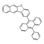 2-(10-Phenylanthracen-9-yl)naphtho[2,3-b]benzofuran