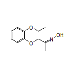 1-(2-Ethoxyphenoxy)-2-propanone Oxime