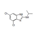 4,6-Dichloro-N-isopropylbenzimidazol-2-amine