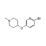 2-Bromo-5-[(1-methyl-4-piperidyl)oxy]pyridine