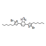 4,7-Bis(5-bromo-4-hexyl-2-thienyl)benzo[c][1,2,5]oxadiazole