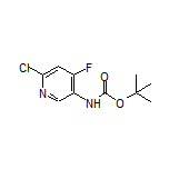N-Boc-6-chloro-4-fluoropyridin-3-amine